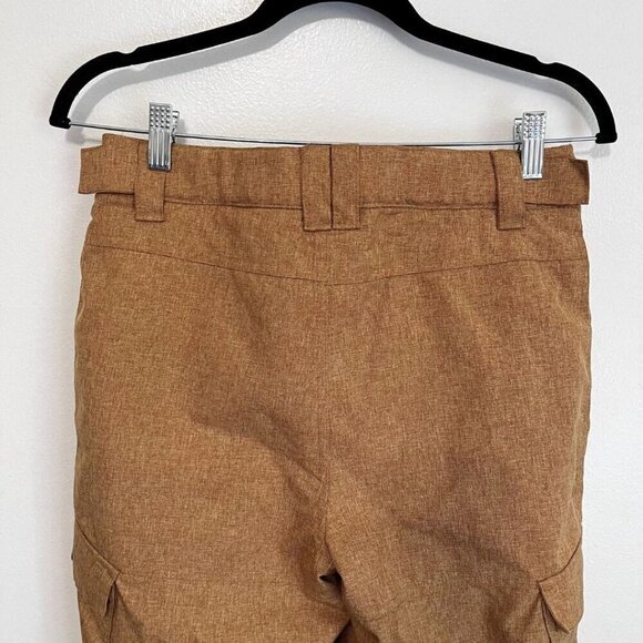 NWOT BAD BONES JUNIOR UNISEX MUTED YELLOW MARLED SKI WINTER PANTS - 12 - Picture 6 of 11